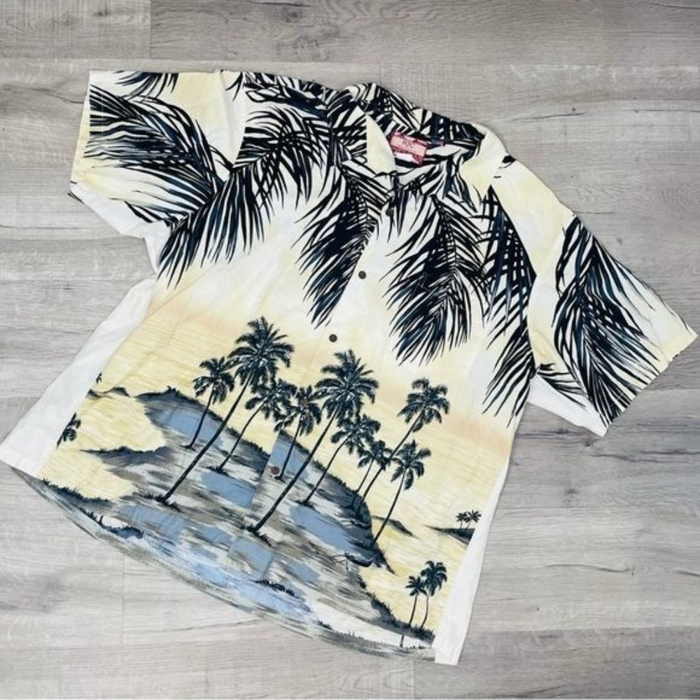 Vintage rjc tropical Hawaiian shirt vacation beach men’s shirt 3x -4x